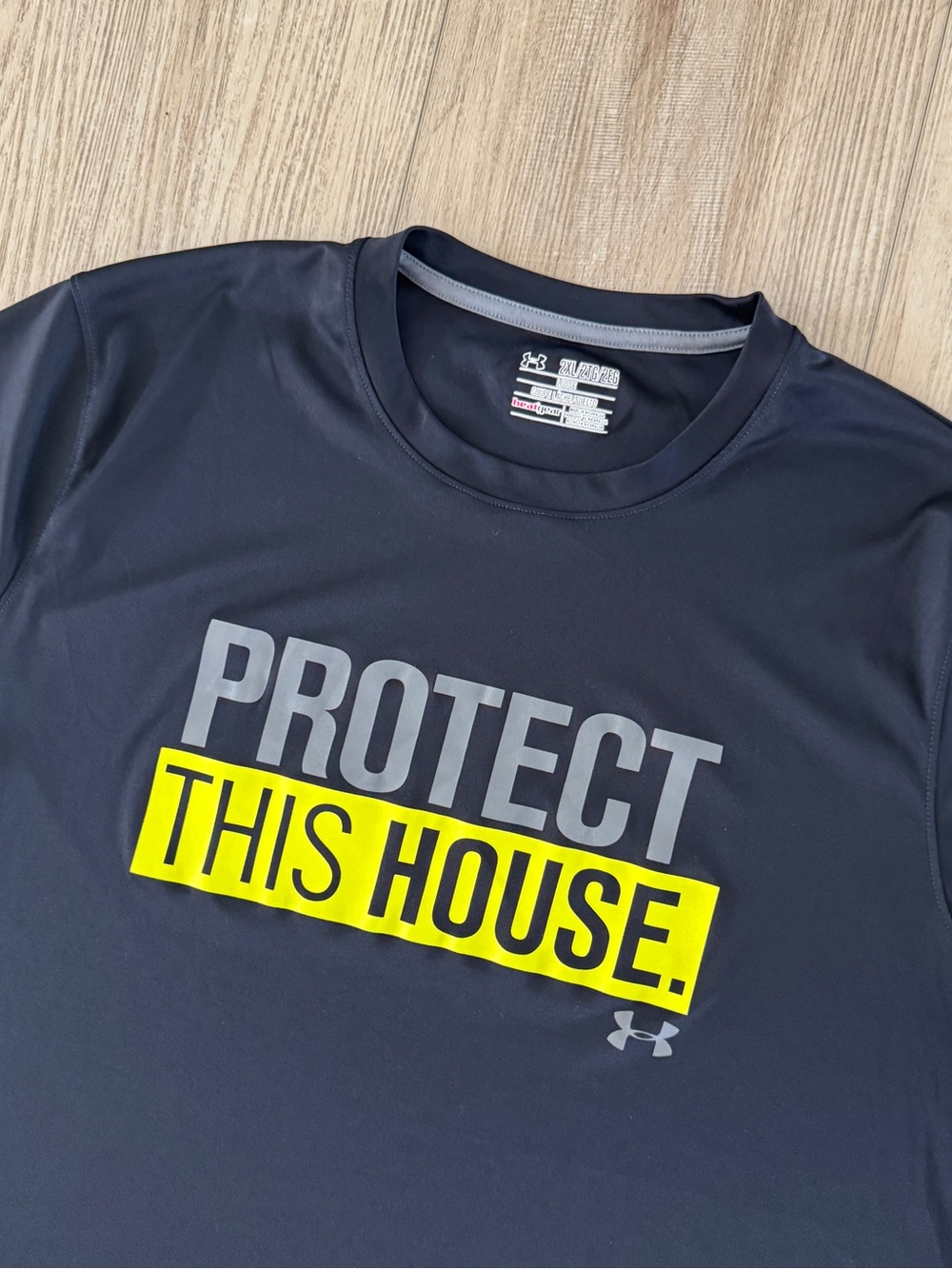 Under Armour Men's 'Protect This House' Black Performance T-Shirt